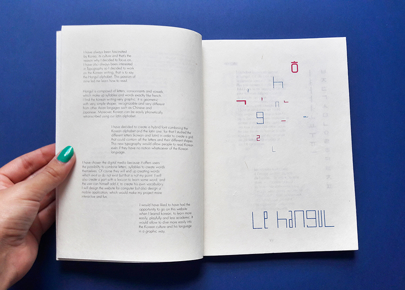 Mémoire typographie hybride France-Corée