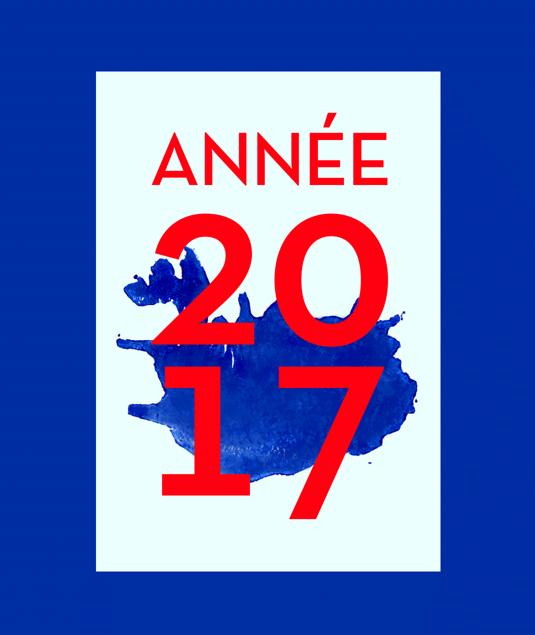 Calendier graphique sur l'islande