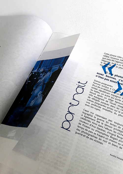 Journal graphique rétine