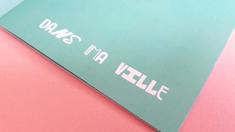 Typographie réalisée avec les lettres présentes dans une ville