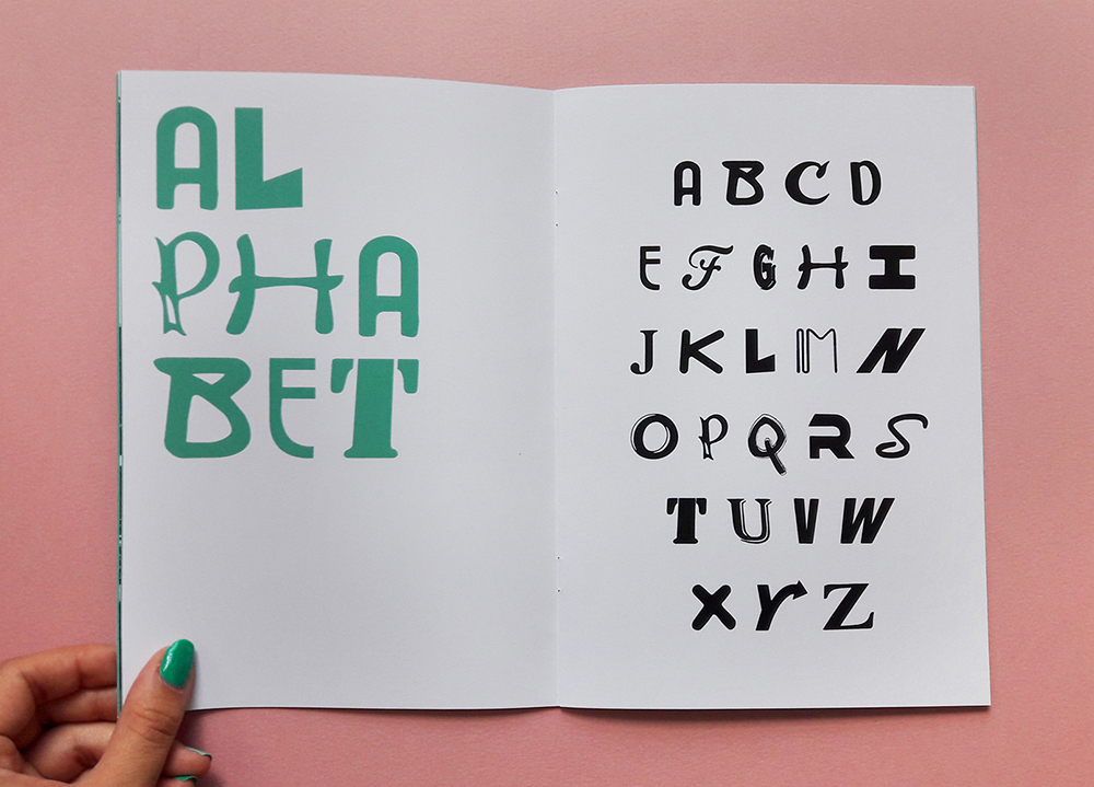 Typographie réalisée avec les lettres présentes dans une ville